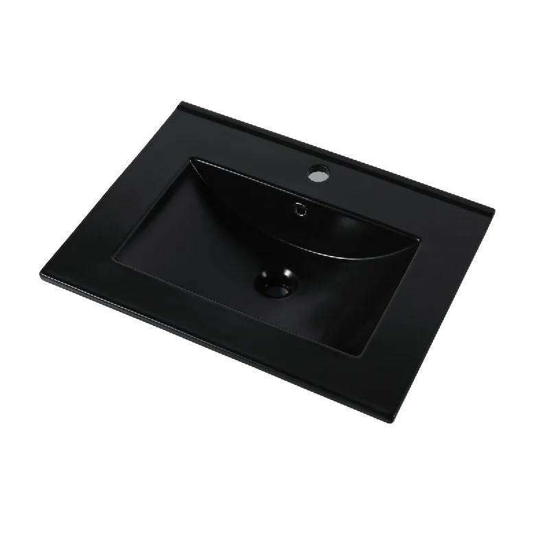 24" Ceramic Top Sink,Only The Sink Is Included, Not The Main Cabinet