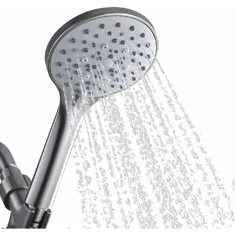 4.3" High Pressure 5 Spray Settings Handheld Shower Head