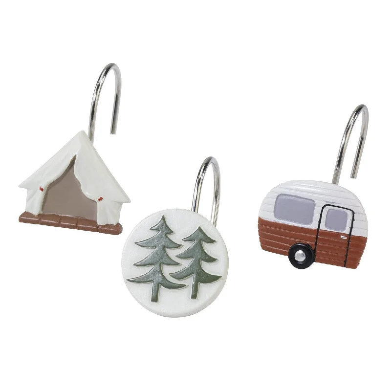 Avanti Gone Glamping Shower Hooks - Multicolor