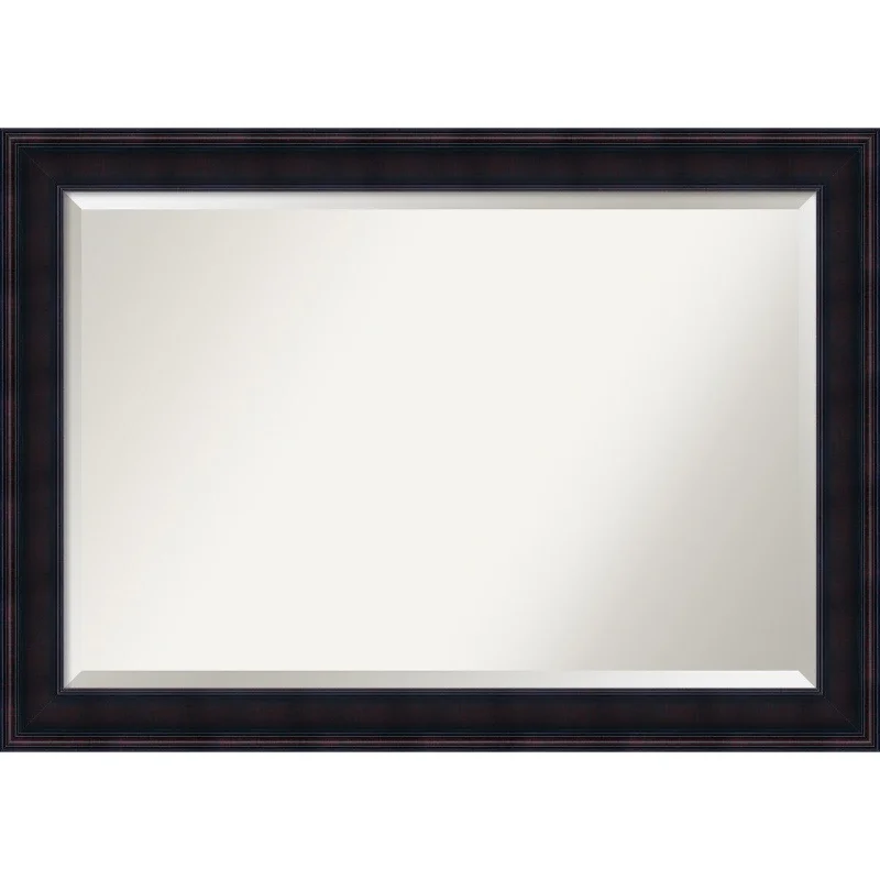 Bathroom Mirror Extra Large, Annatto Mahogany 41 x 29-inch - 41 x 29-inch