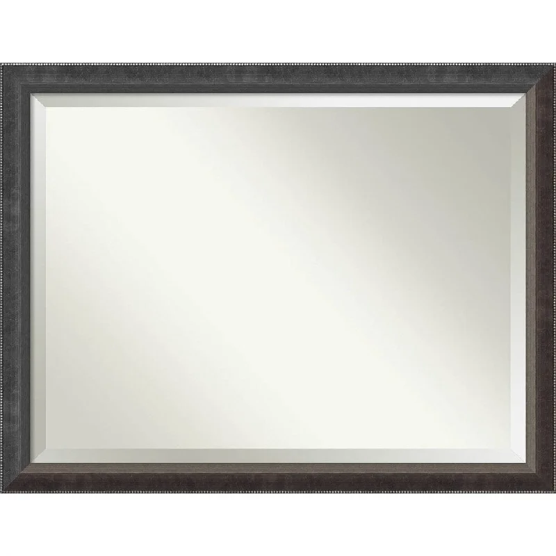 Bathroom Mirror Oversize Large, Paragon Dark Silver 44 x 34-inch