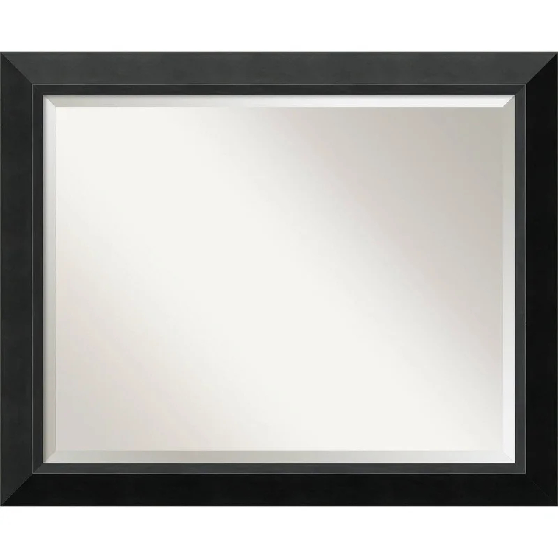 Black Mica Wall Mirror - Large 32 x 26-inch