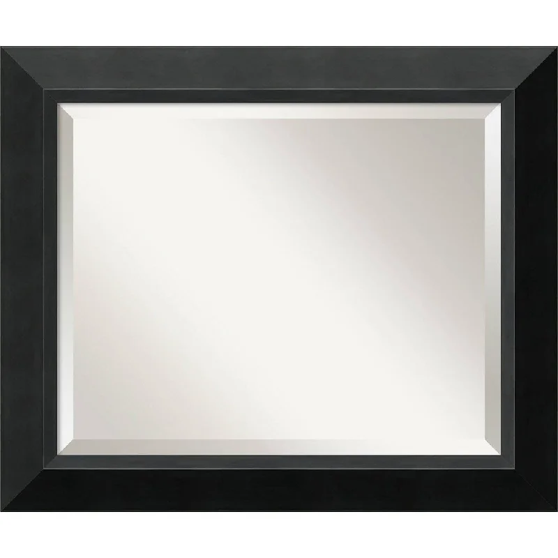 Black Mica Wall Mirror - Medium 24 x 20-inch