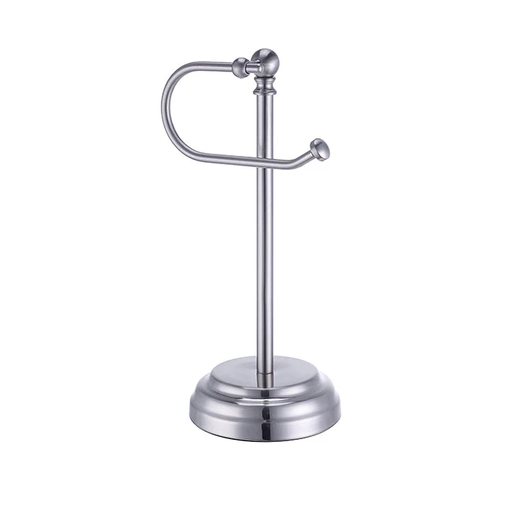 Heavy Weight Classic Decorative Metal Fingertip Towel Holder Stand for Bathroom, Kitchen, Vanity and Countertops