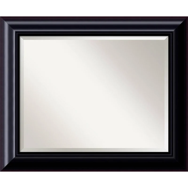 Dark Chestnut Wall Mirror - Large 35 x 29-inch