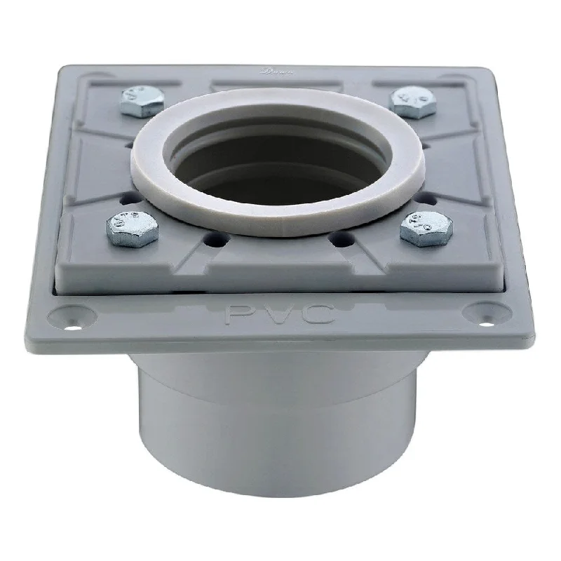 Dawn Grey PVC Square Shower Drain Base