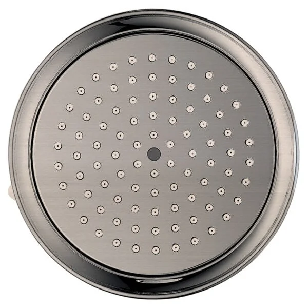 Dawn® Single Function 7" Round Rain Showerhead, Brushed Nickel