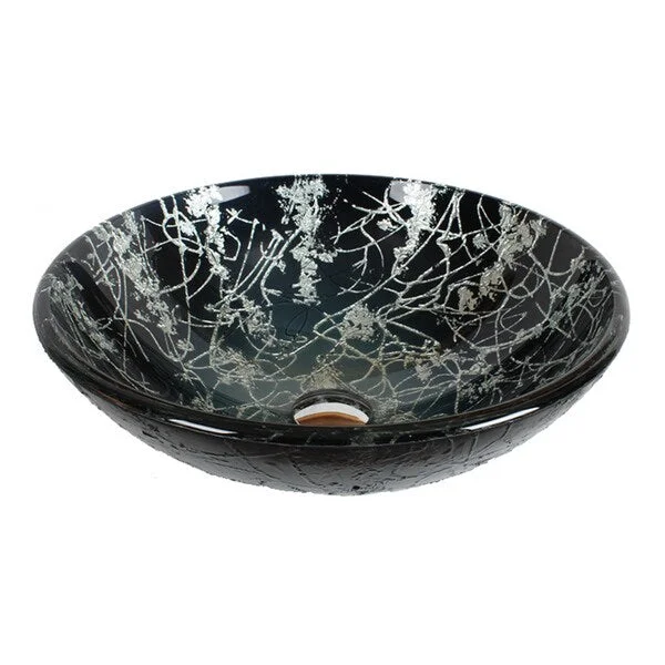 Dawn? Tempered glass handmade vessel sink-round shape