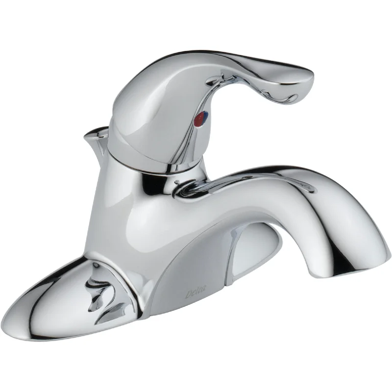 Delta Classic 4 in. Centerset Single Handle Lavatory Faucet in Chrome 586346