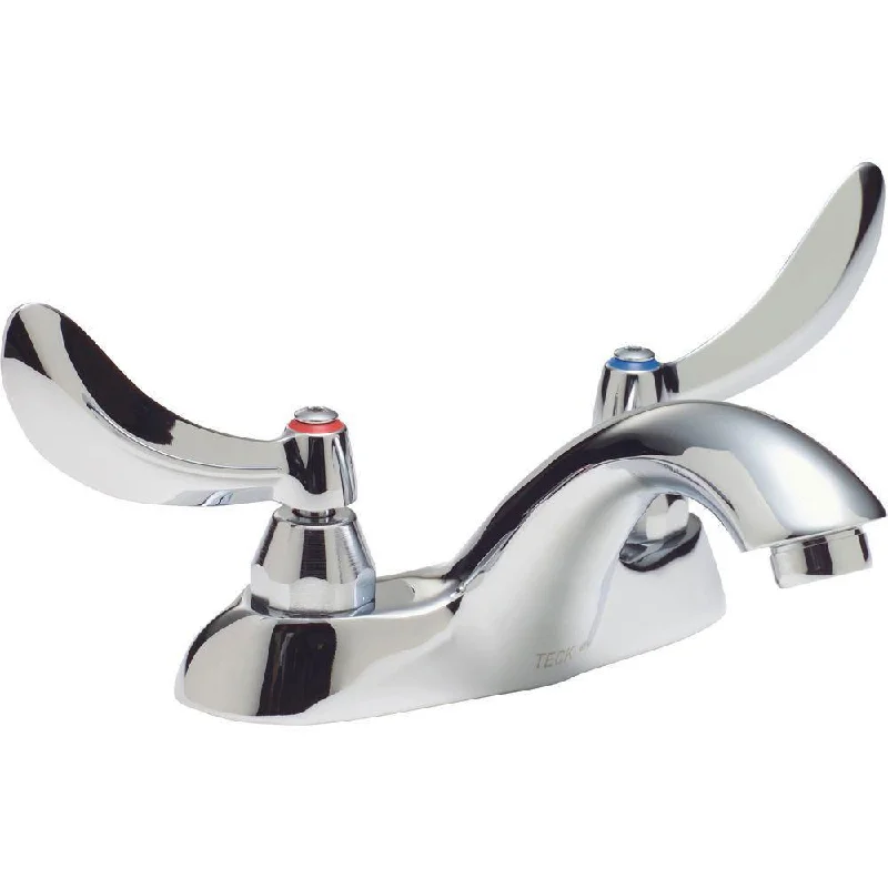 Delta Commercial 4" Centerset Low-Arc Bathroom Faucet in Chrome 608672