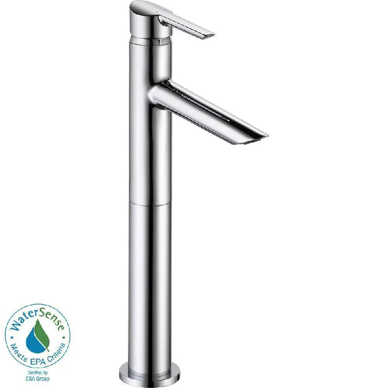 Delta Compel Single Hole 1-Handle Vessel Bathroom Faucet in Chrome 702304