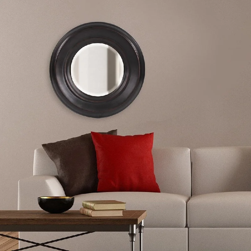 Dublin Round Wall Mirror - Copper