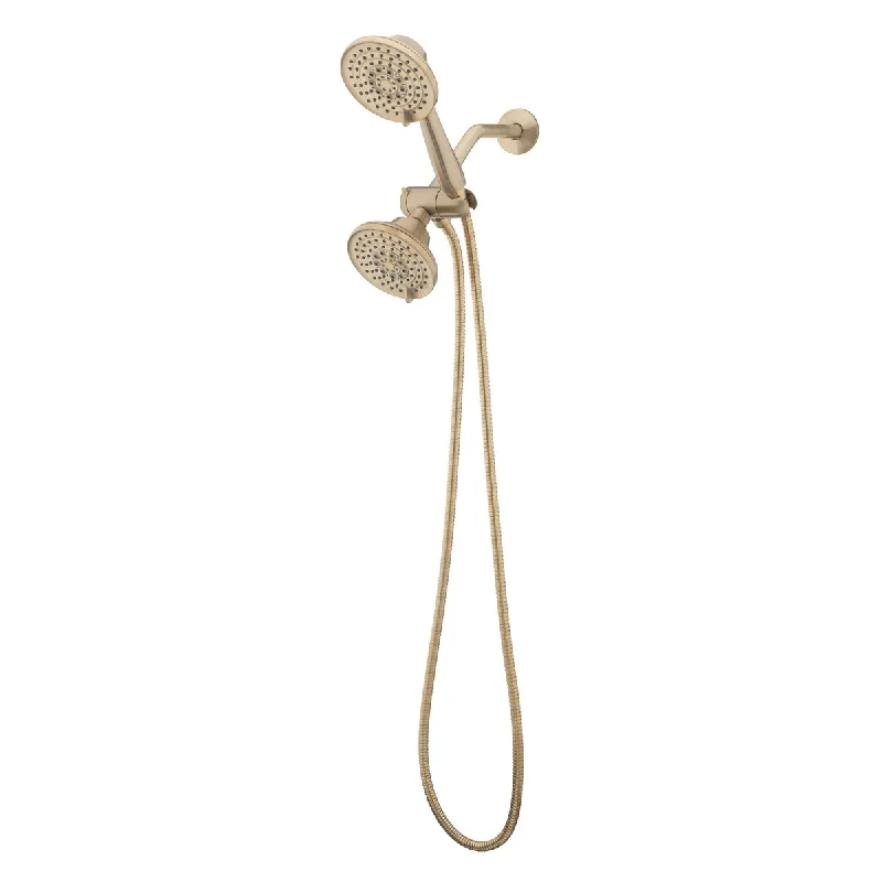 Holbrook 6 Setting Combo Showerhead, Brushed Brass