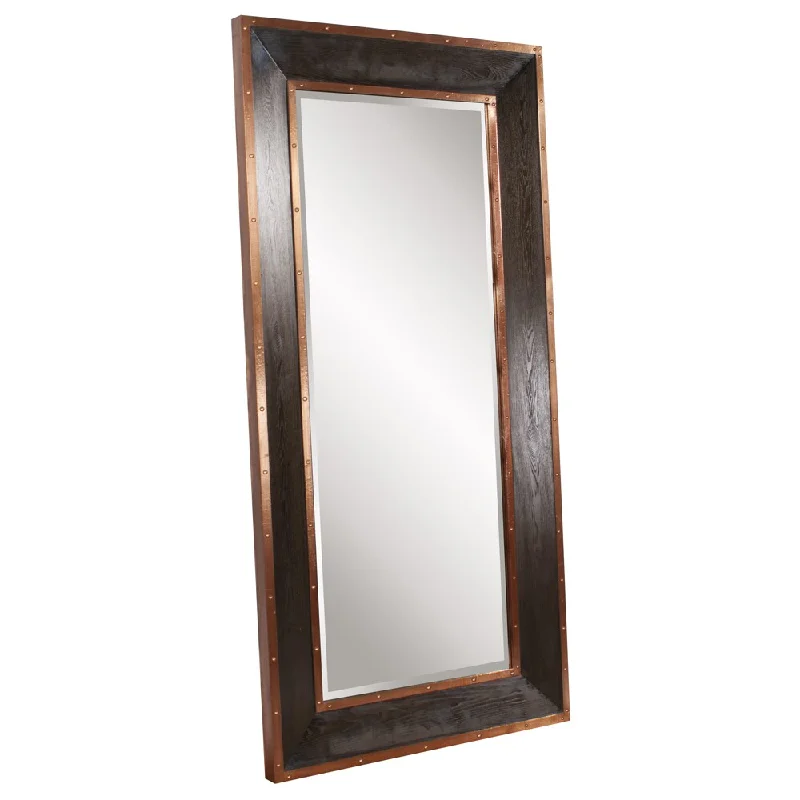 Howard Elliot Collection Allan Andrews Blaze Walnut Leaner Mirror