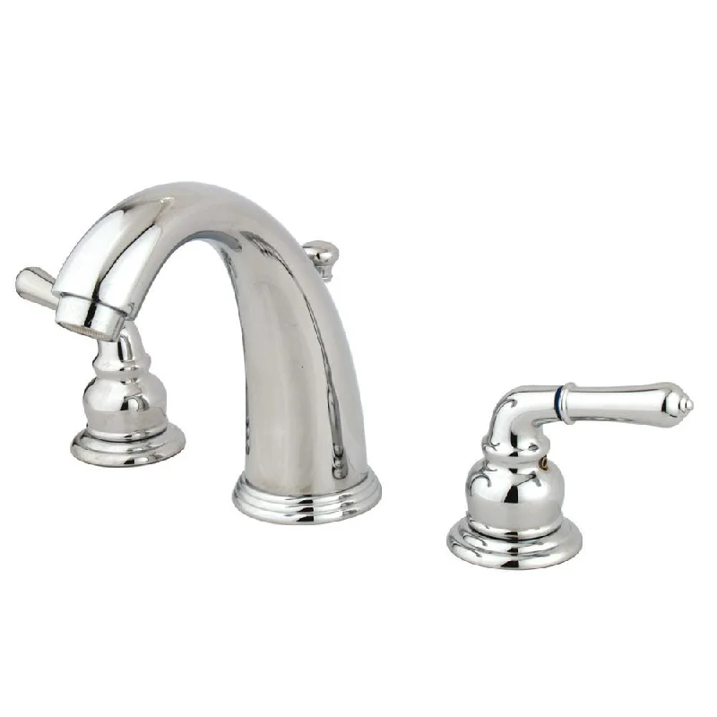 Kingston Brass Chrome Magellan 2 handle widespread bathroom faucet KB981