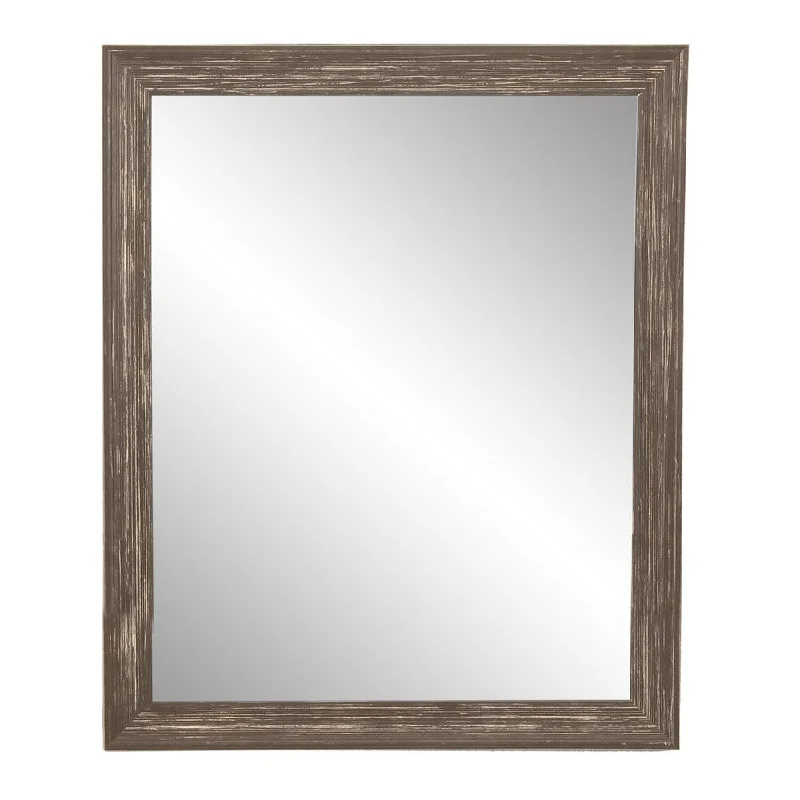 Multi Size Urban Cottage Wall Mirror - Brown