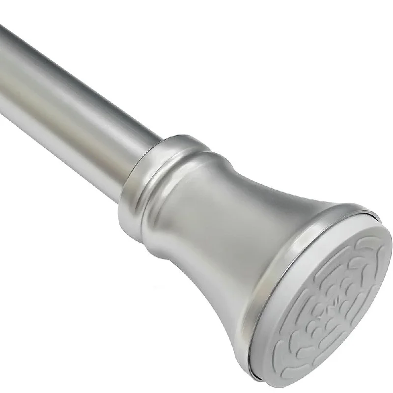 Shower Curtain Rod,Tension Rod Adjustable 36-82 Inches - Nickel