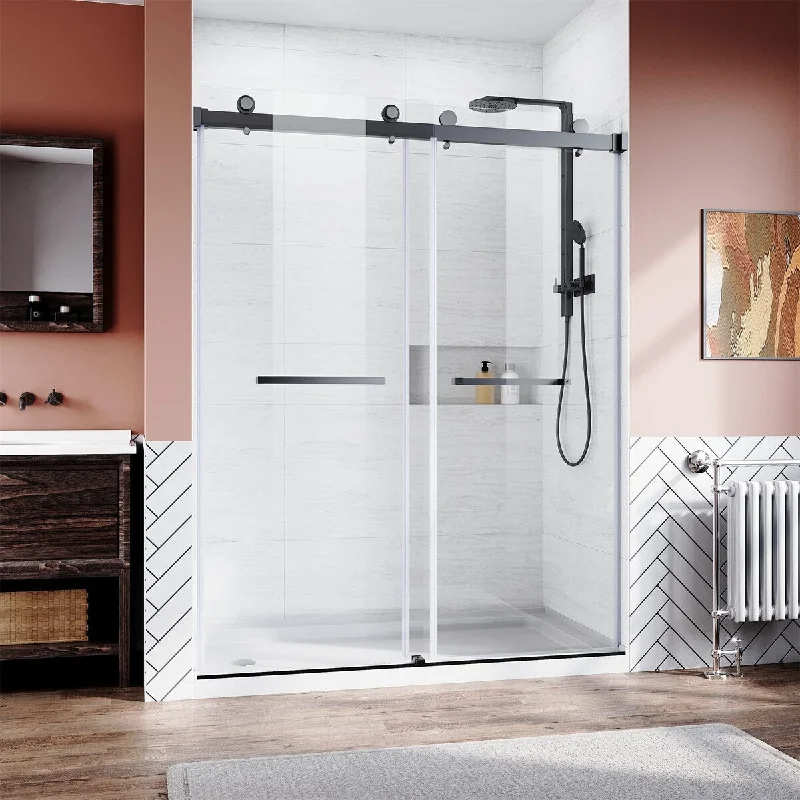 Shower Door Glass Frameless Sliding Shower Door