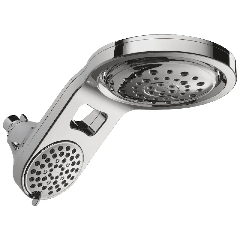 Universal Showering Components HydroRain?? 5-Setting Two-in-One Shower Head in Chrome 58580-PK