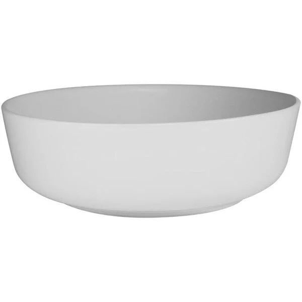 V2035 Ticor 16.25 in. Nautilus Series Ceramic Circular Vessel Sink