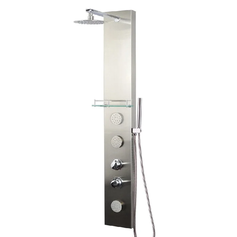 Valore Stainless Steel Full-install Shower Panel