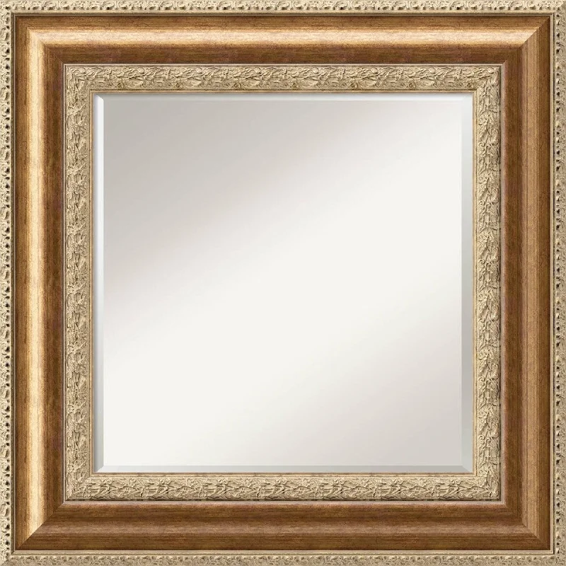 'Vienna Bronze Wall Mirror - Square' 29 x 29-inch