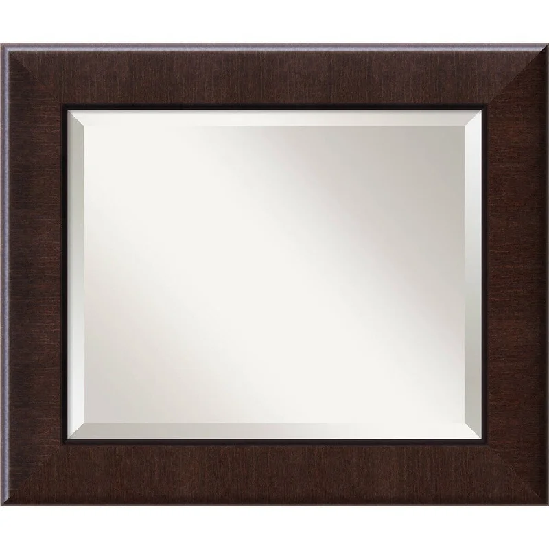 Wall Mirror Medium, Dark Umber 22 x 26-inch - medium - 22 x 26-inch