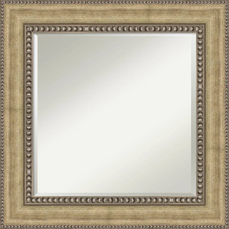 Wall Mirror Square, Astoria Champagne 27 x 27-inch - square - 27 x 27-inch