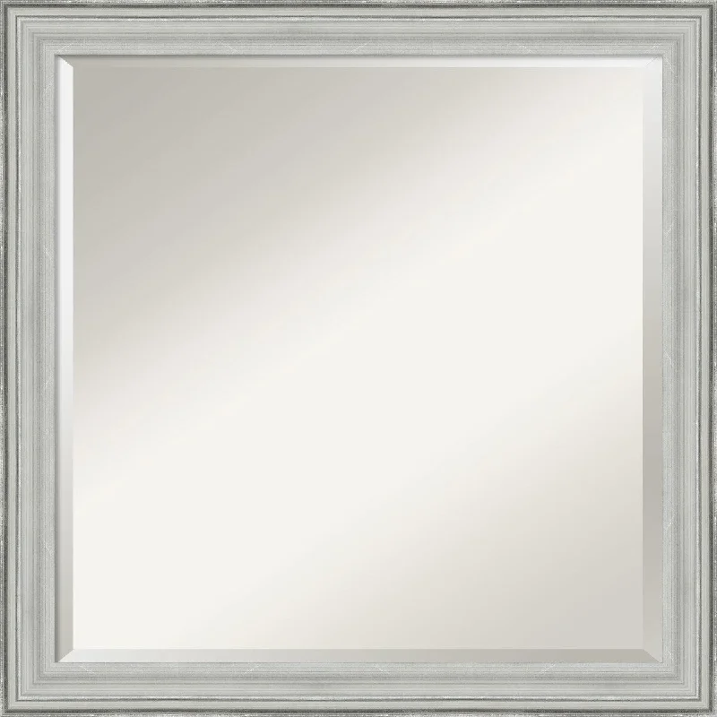 Wall Mirror Square, Bel Volto Silver 23 x 23-inch - 23 x 23 x 1.462 inches deep