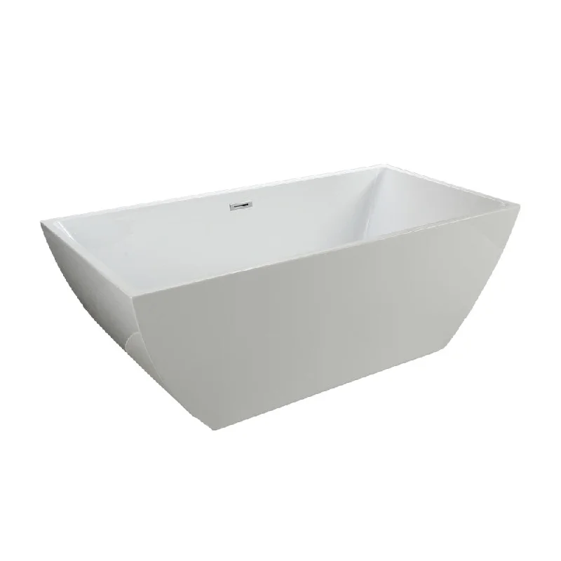 Dockweiler 6821 Modern Freestanding Acrylic Bathtub