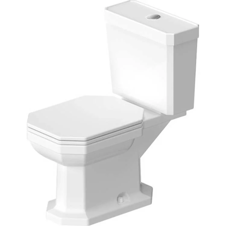 Toilet 1930 Series 2 Pieces Without Tank WonderGliss Surface Treatment White Elongated 29-3/4 Inch 1.28 Gallons per Flush Ceramic