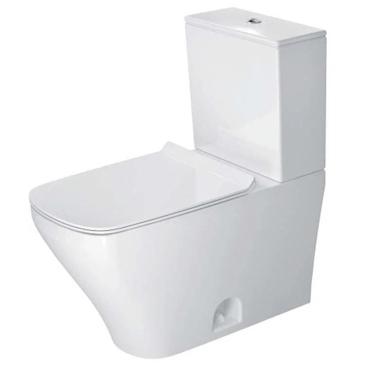 Toilet DuraStyle 2 Piece Less Tank White Elongated 16-3/8 Inch 1.32 Gallons per Flush Dual Flush