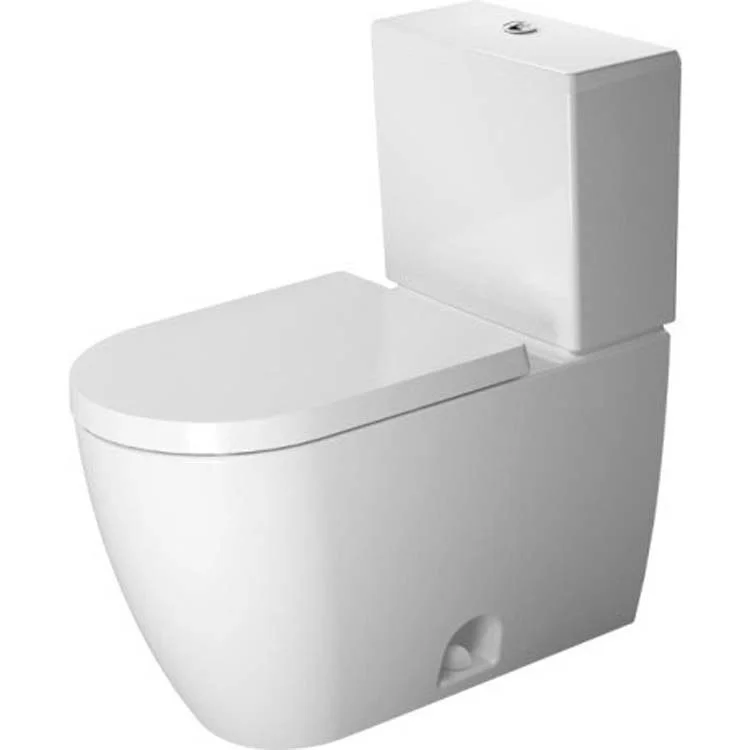 Toilet ME by Starck 2 Piece Less Tank White Elongated 17-1/8 Inch 1.32 Gallons per Flush Dual Siphon Flush