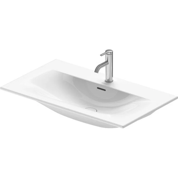 Lavatory Sink Viu Wall Mount with Overflow 32-5/8 x 19-1/4 Inch Rectangle White 1 Hole