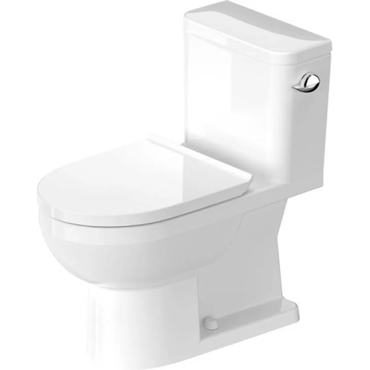 Toilet DuraStyle Basic 1 Pieces with SensoWash Seat White Elongated 28-7/8 Inch 1.28 Gallons per Flush Ceramic Right