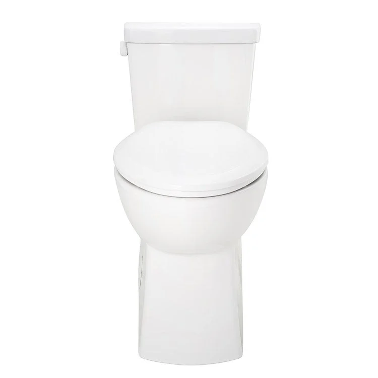 Toilet Burr Ridge CT 1-Piece Compact ErgoHeight White Elongated ADA 1.28 Gallons Per Flush