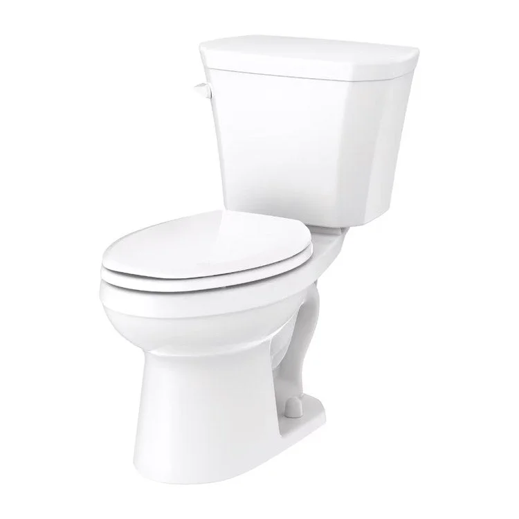 Toilet Bowl Viper Elongated White 1.28 Gallons Per Flush