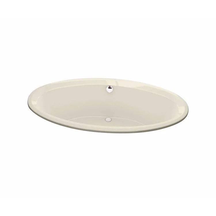 Tub Tympani 72 x 42 Inch Drop-In Center Bone Acrylic