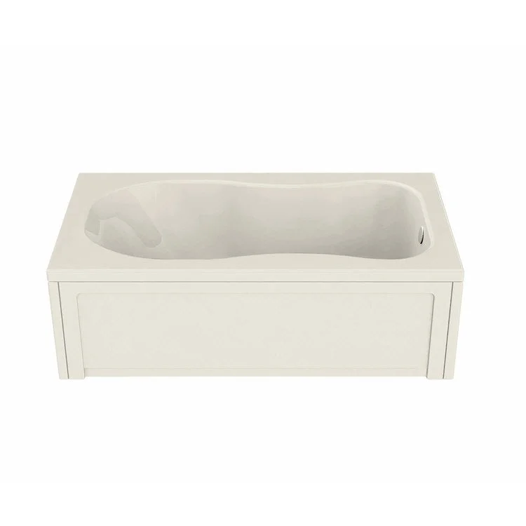 Tub Topaz 60 x 32 Inch Alcove End Biscuit Acrylic