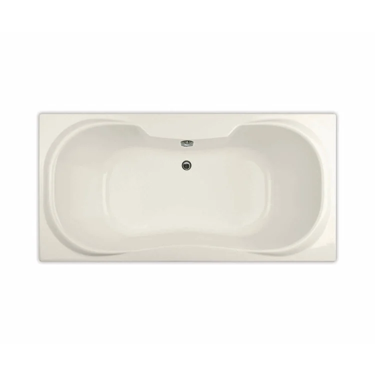 Tub Cambridge 72 x 36 Inch Drop-In Center Biscuit Acrylic