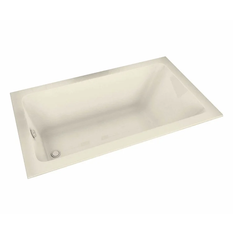 Tub Pose 60 x 30 Inch Drop-In End Bone Acrylic