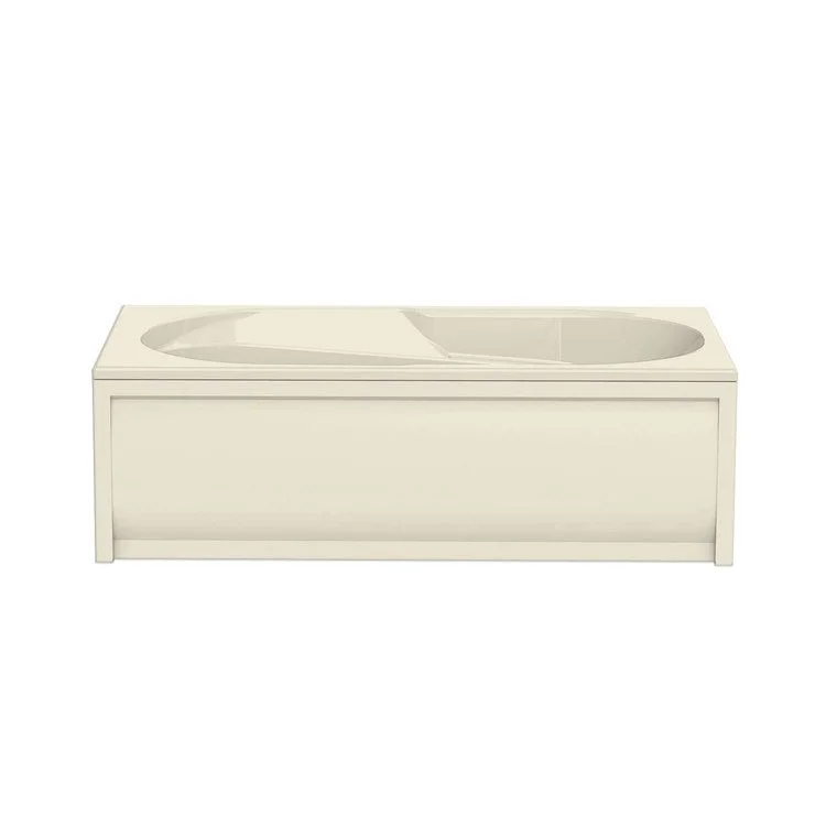 Tub Baccarat 72 x 36 Inch Alcove End Bone Acrylic