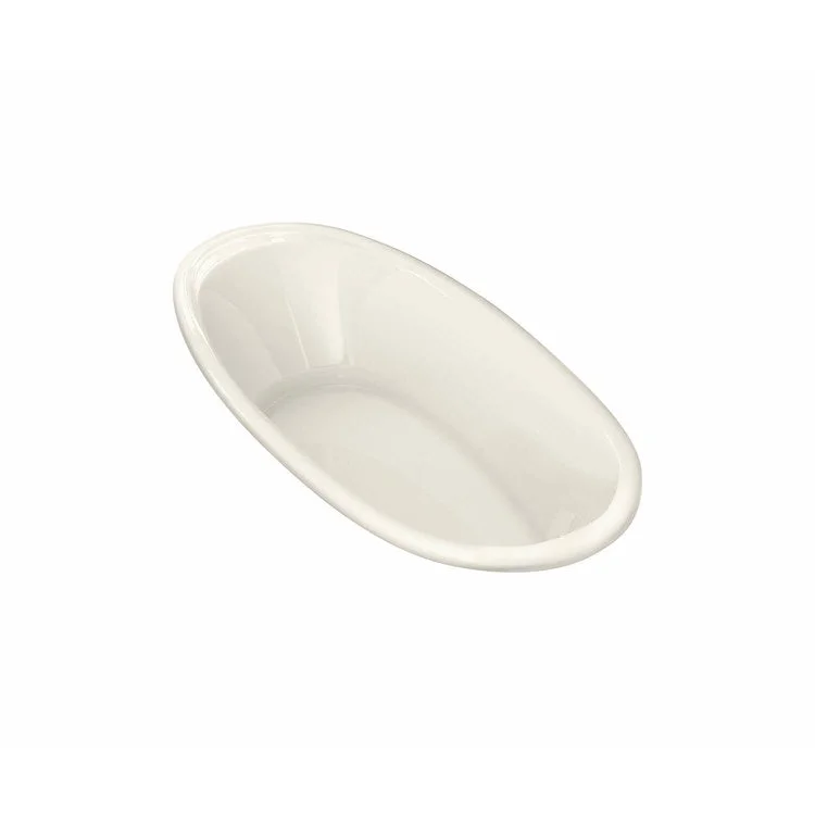 Tub Saturna 60L x 36W Inch Drop-In Center Biscuit Acrylic