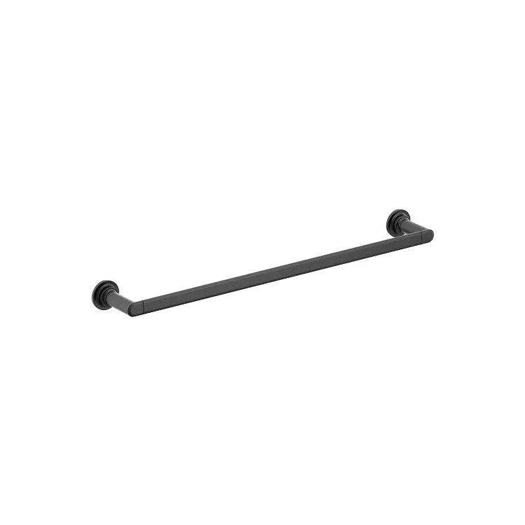 Towel Bar Greenfield 24 Inch Matte Black Zinc 3-1/2 Inch