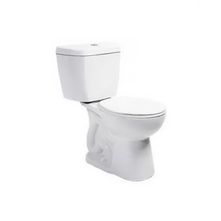 Toilet Bowl The Original 18-1/2 Inch Elongated White Vitreous China ADA