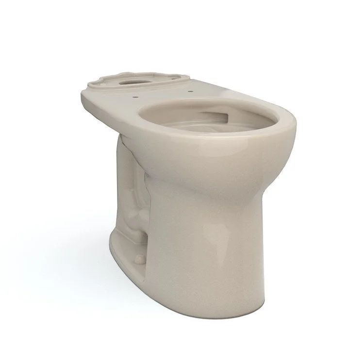 Toilet Bowl Drake Round Front Universal Height Bone ADA