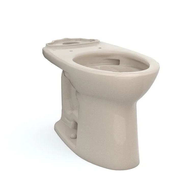 Toilet Bowl Drake Elongated Universal Height Bone ADA