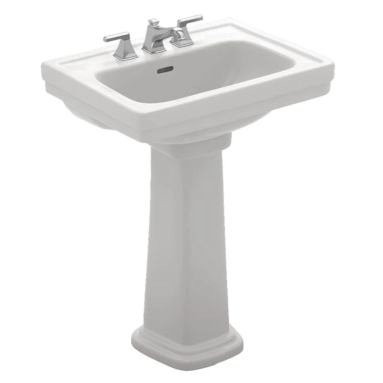 Promenade 24" Pedestal Bathroom Sink with One Hole