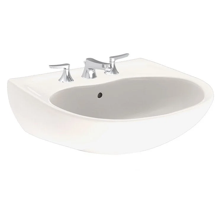 Supreme 22-7/8" Pedestal Sink Top Only with One Hole