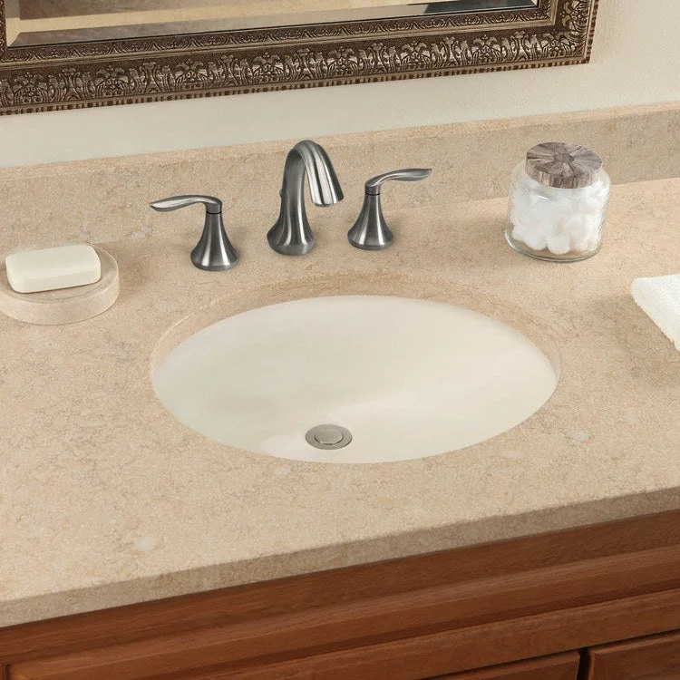 19-3/4" Oval Undermount Bathroom Sink